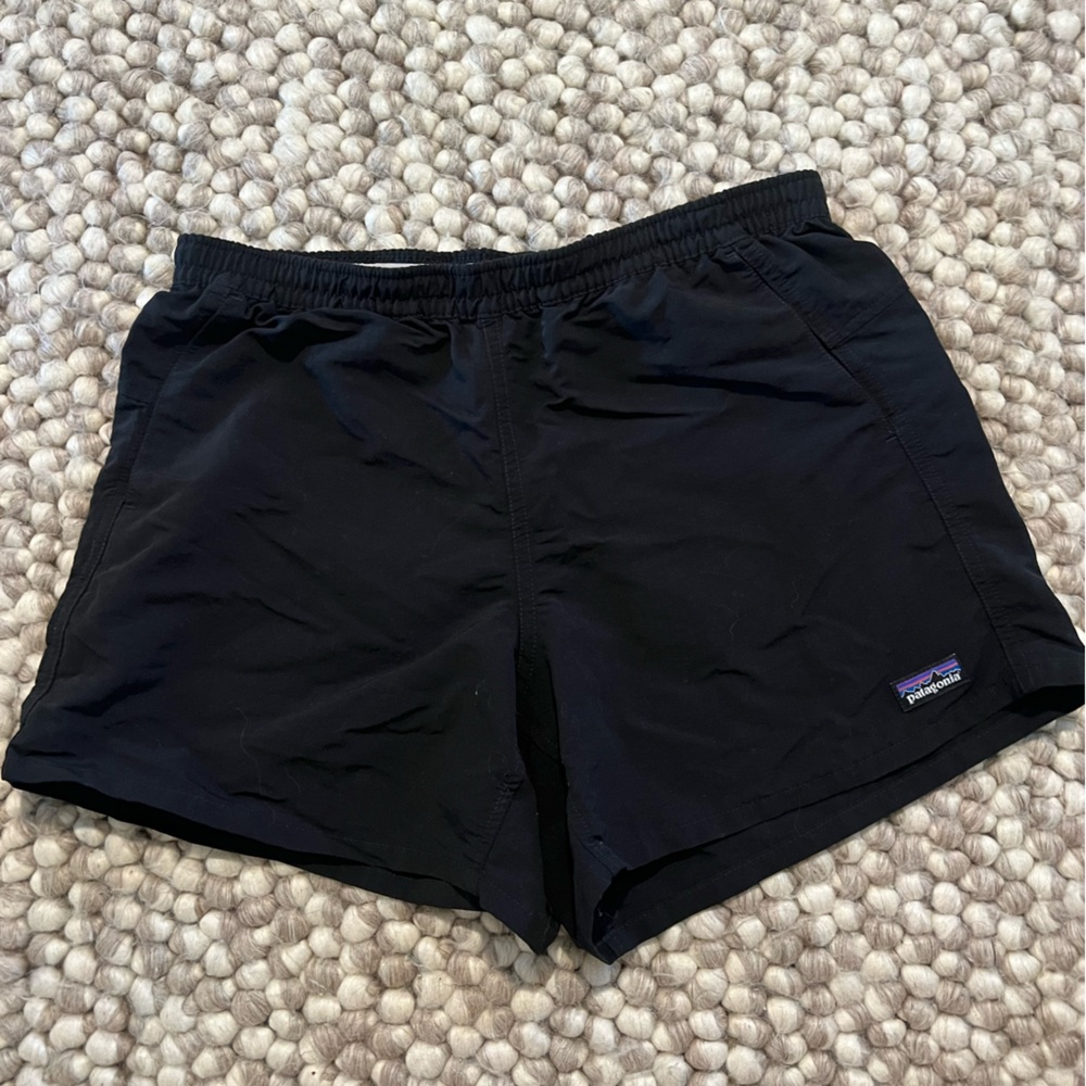 Patagonia Women's Athletic Black Shorts
